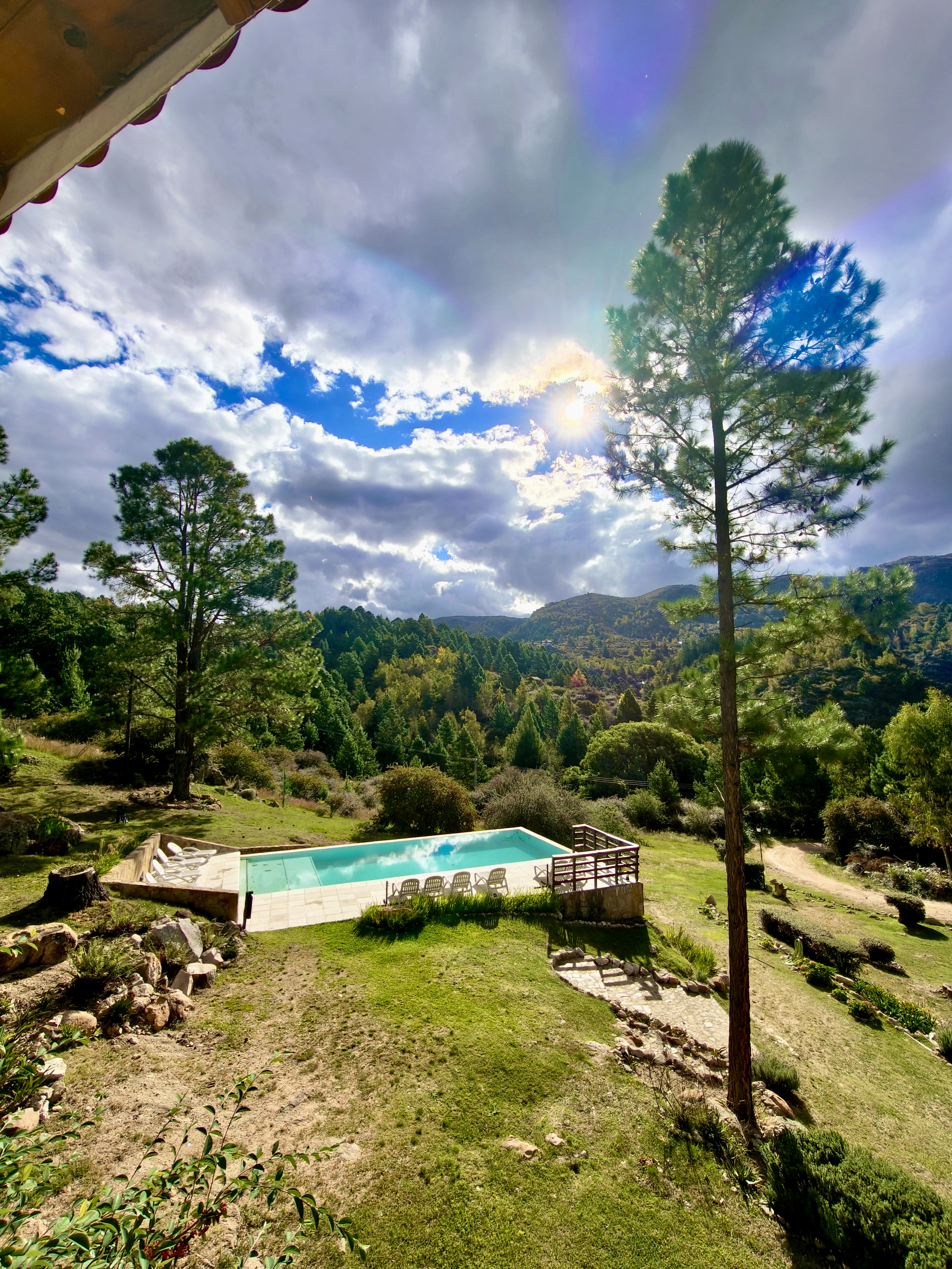 Vista a las sierras